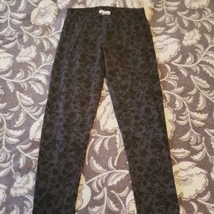 Floral patterned leggings